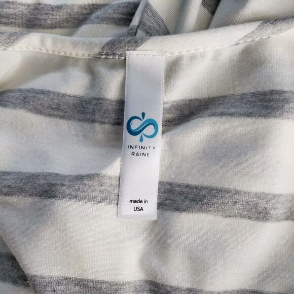 Infinity Raine Tunic Blouse Loose Pullover Long Sleeves - Picture 5 of 5